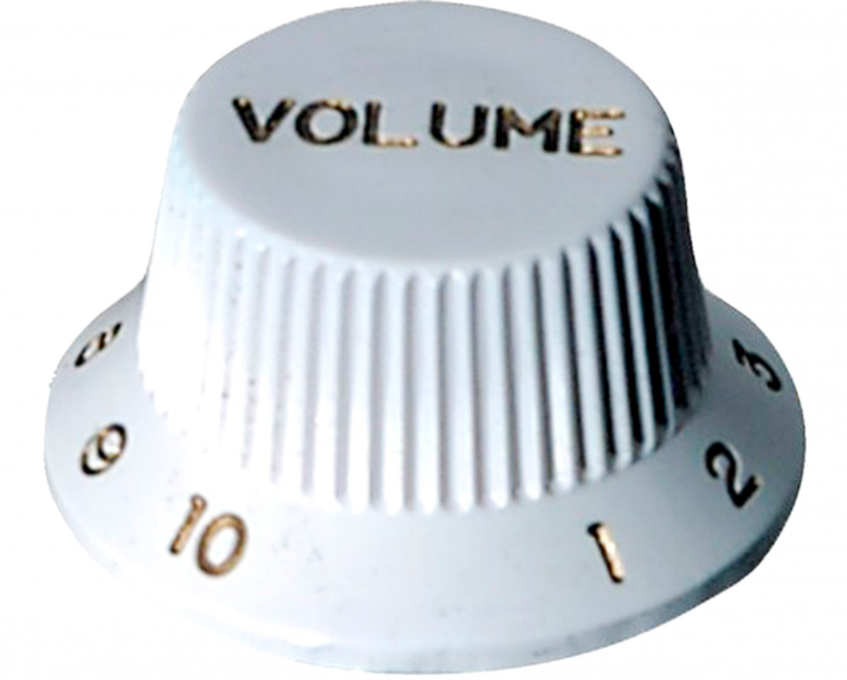 Fender Volume Knap Til Stratocaster Hvid