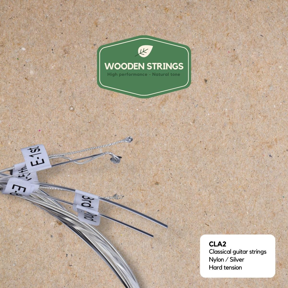 Wooden Strings Cla2 Spansk Guitar-strenge