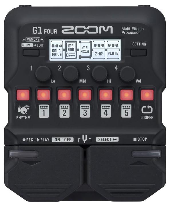 Zoom G1 Four Multi-effekt Pedal