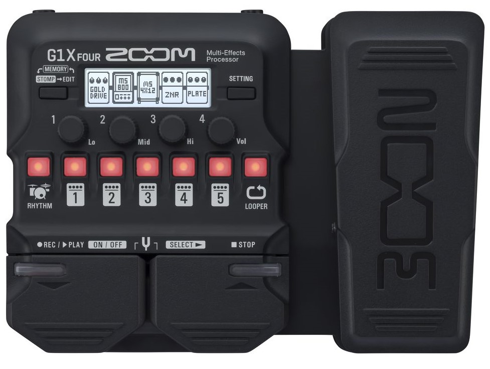 Zoom G1x Four Multi-effekt Pedal